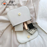 Stylish Women Butterfly PU Leather Shoulder Crossbody Bag