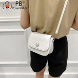 Stylish Women Butterfly PU Leather Shoulder Crossbody Bag