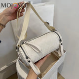 Stylish Diamond Lattice Shoulder Crossbody Bag Solid PU Leather Zipper Handbag
