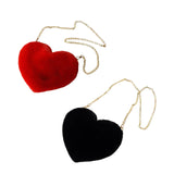 Women Heart Shoulder Bag Casual Chain Shoulder Bag Pouch