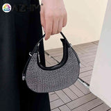 Elegant Rhinestone Evening Clutch Bag for Women