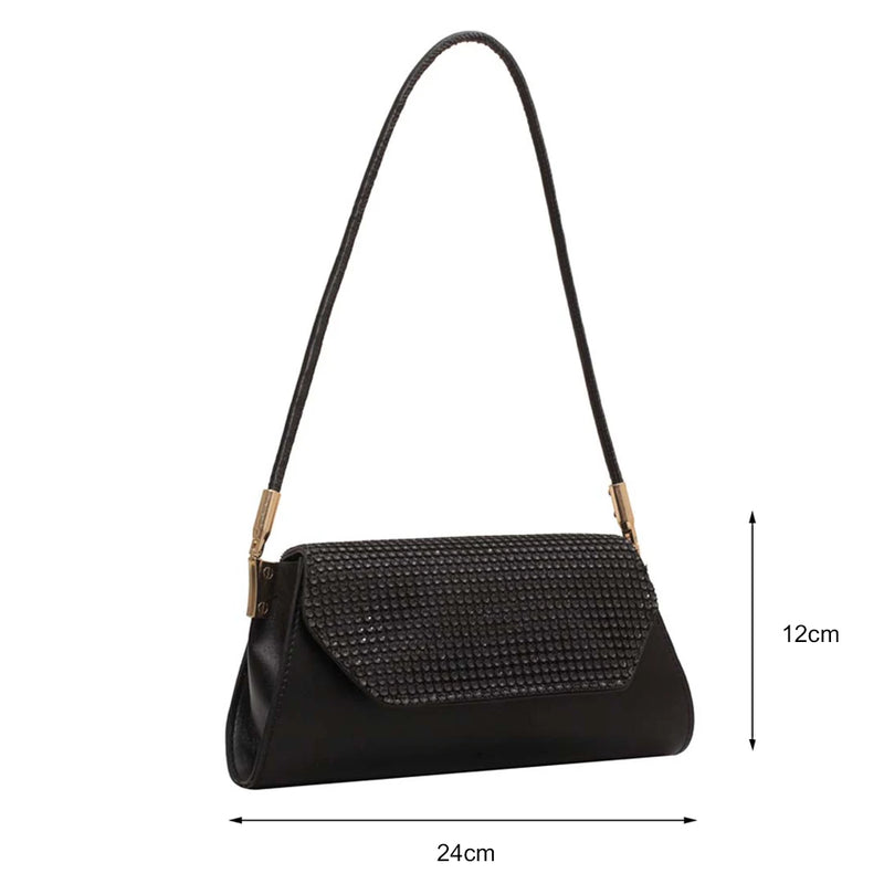 Elegant Rhinestones Evening Clutch Bag for Women