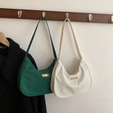 Stylish Women Shoulder Bag Vintage Nylon Handbag Purse for Travel