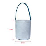 Linen Tote Easter Bag Bulk Toy Storage Gift Basket