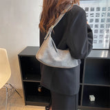 Winter Suede Leather Crossbody Bag for Women