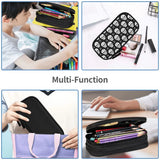 Sugar Skull Pattern Pen Box Anime Zipper Pen Bag School Stationery Gift