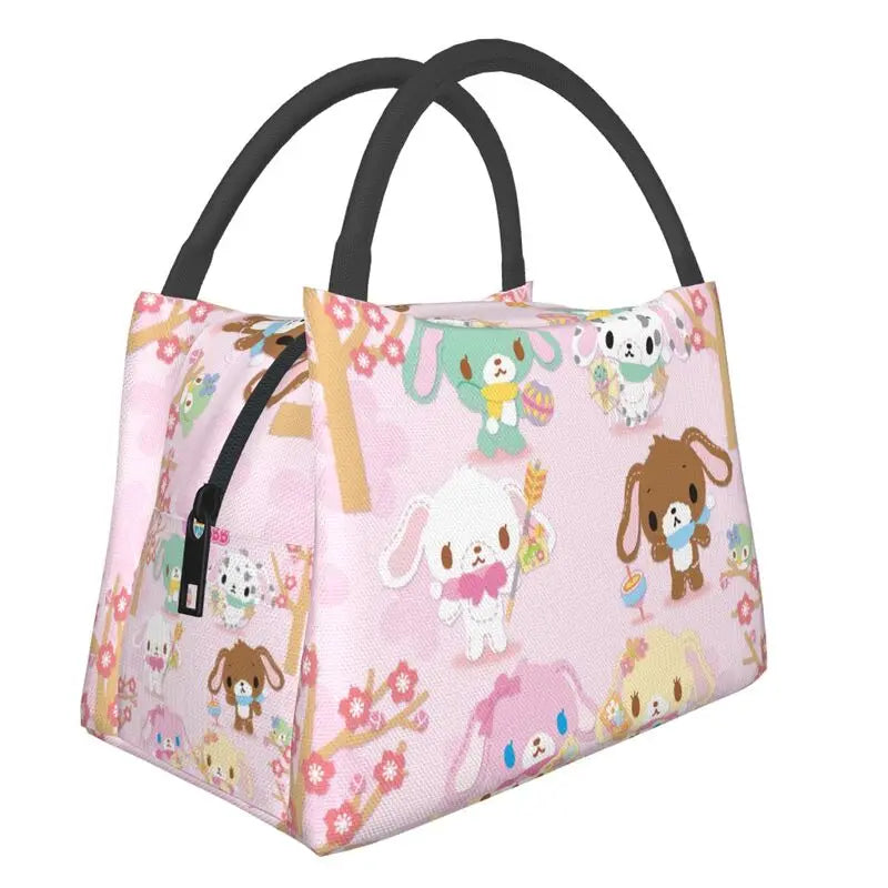 Sugarbunnies Animation Lunch Tote Bag Insulated Women TV Reusable Cooler