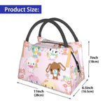 Sugarbunnies Animation Lunch Tote Bag Insulated Women TV Reusable Cooler