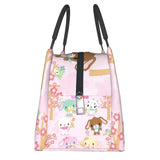 Sugarbunnies Animation Lunch Tote Bag Insulated Women TV Reusable Cooler