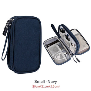 Travel Storage Portable Zipper Cosmetic Bag Waterproof Cosmetic Bag SMO5