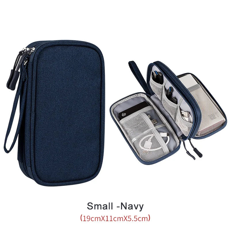 Travel Storage Portable Zipper Cosmetic Bag Waterproof Cosmetic Bag SMO5