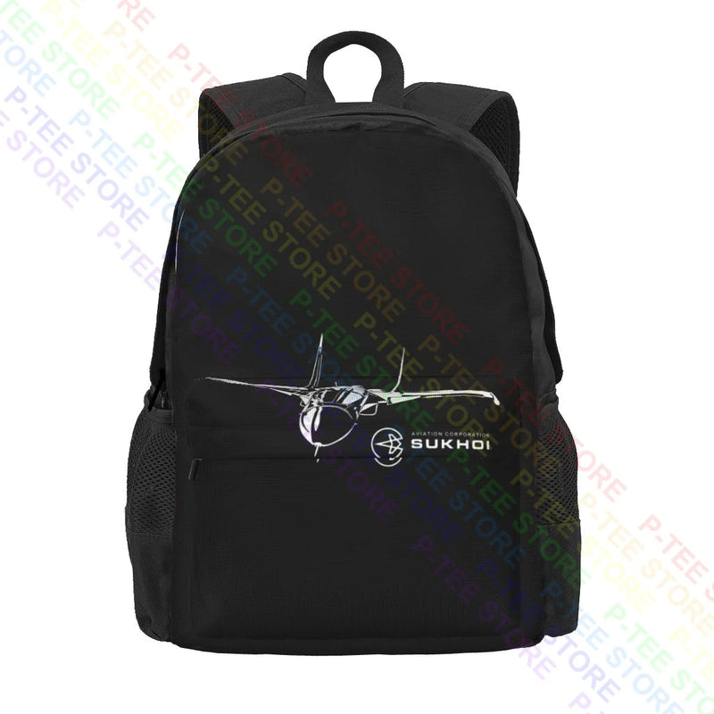 Sukhoi Su-34 Large Capacity Backpack Travel Gym Tote Bag