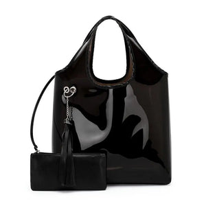 Summer Shoulder Bag Women Casual PVC Transparent Bag Handbags