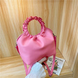 Women's Small Crossbody Shoulder Bag Solid Flap Purse Handbags