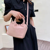 Women's Small Crossbody Shoulder Bag Solid Flap Purse Handbags