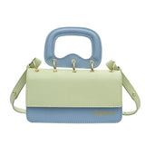 Summer Shoulder Bag Small Flap Crossbody Solid Color Women's Pu Leather