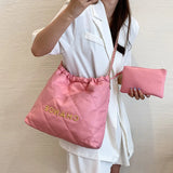 Summer High Rhombic Chain Messenger Bag Set