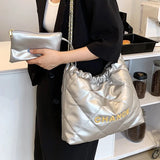 Summer High Rhombic Chain Messenger Bag Set