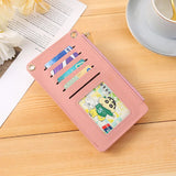 Summer Mobile Phone Bag Women PU Leather Large-capacity Shoulder Crossbody Bag
