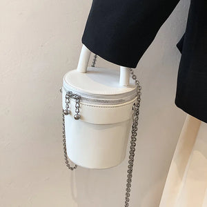 Summer Chain Bag Bucket Bag One-shoulder Messenger Women's Bag