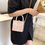 Lace Flower Chain Shoulder Bag Women Evening Dinner Bag