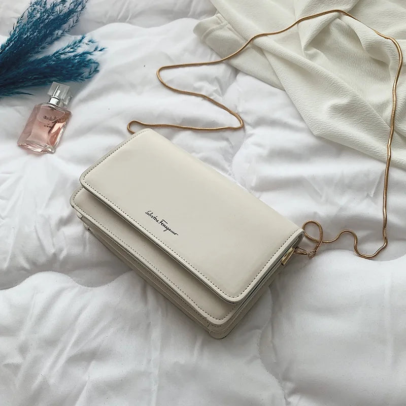 Summer Bag Women Messenger Bag Chain Small Square Bag
