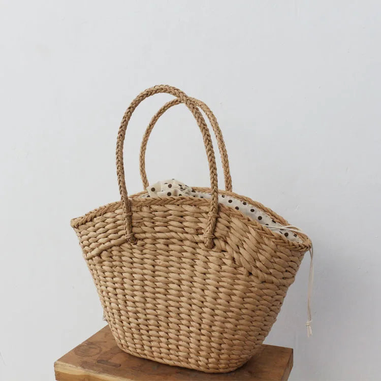 Summer Beach Straw Bags For Women Handbags High Paille Weave Female