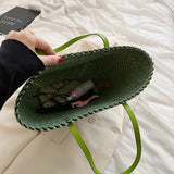 Summer Beach Hand-Woven Straw Shoulder Bag