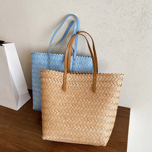 Summer Beach Hand-Woven Straw Shoulder Bag