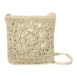 Summer Beach Vintage Women Girls Crochet Braid Crossbody Bags Shoulder