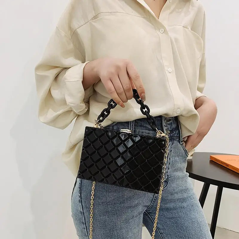 Summer Candy Acrylic Crossbody Bag Chain Shoulder Bag