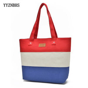 Summer Canvas Bags Women Canvas Handbag Tote Bag Shoulder Bag Sac A Main