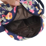 Summer Canvas Diagonal Women's Shoulder Bags Floral Cloth Bags