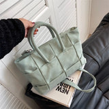 Canvas Tote Bag Crossbody Large Capacity Women's Handbag Shoulder Bag