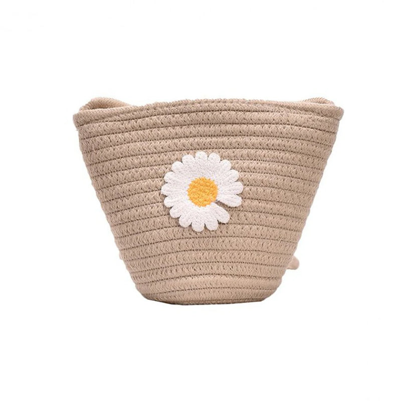 Summer Daisy Flower Shoulder Bag Lightweight Beach Crossbody Purse
