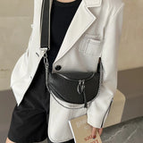 Leather Summer Waist Bag Ladies Saddle Fanny Pack Crossbody Chest Bag