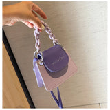 Summer Contrast Mini Crossbody Bags For Women Mini Shoulder Messenger Bag
