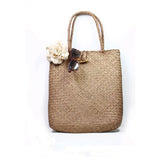 Straw Women Messenger Bags Beach Bag Large Capacity Tote Basket Vintage Shopping