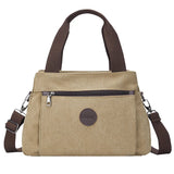 Casual Solid Shoulder Bag Messenger Bag Student School Travel Shopping Bag