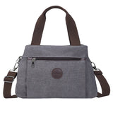 Casual Solid Shoulder Bag Messenger Bag Student School Travel Shopping Bag