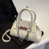 Y2k Metal Chain Large Capacity Women's Messenger Tote Bag