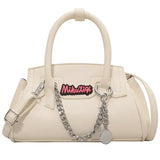 Y2k Metal Chain Large Capacity Women's Messenger Tote Bag