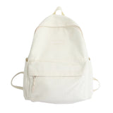 Canvas Summer Schoolbag for Teenagers Functional Backpack