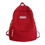 Canvas Summer Schoolbag for Teenagers Functional Backpack