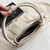 Summer Women Handbag Soft Leather Shoulder Bag Casual Solid Messenger Bag