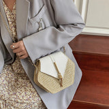 Straw Shoulder Bag Crossbody Tassel Handbag Purse