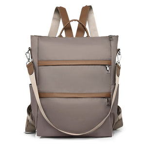 Summer Women's Backpack High Female Backbag Nylon Large Capacity