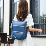 Summer Women's Backpack High Female Backbag Nylon Large Capacity