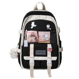 Summer Womens Backpack Nylon Large-capacity Lightweight Travel Backpacks