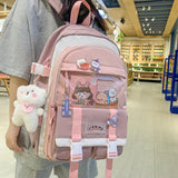 Summer Womens Backpack Nylon Large-capacity Lightweight Travel Backpacks